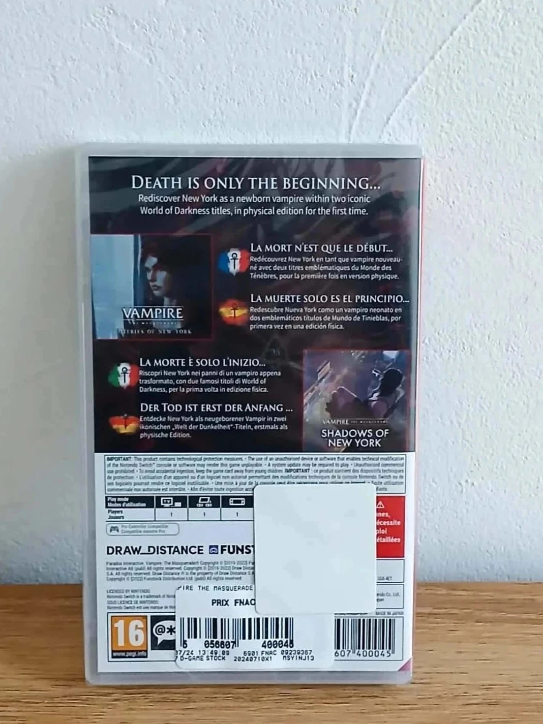 Juego Vampire the Masquerade The New York Bundle Nintendo Switch – photo 2